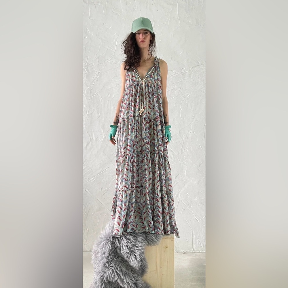 Yvonne S. Maxi Hippie dress XS $671